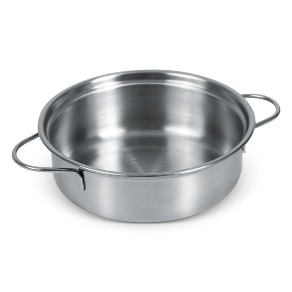 Játékkonyha kiegészítő készlet, Ricokids, konyhai edények és eszközök, 5 db, fém, lábas, fazék, merőkanál, spatula, szűrő