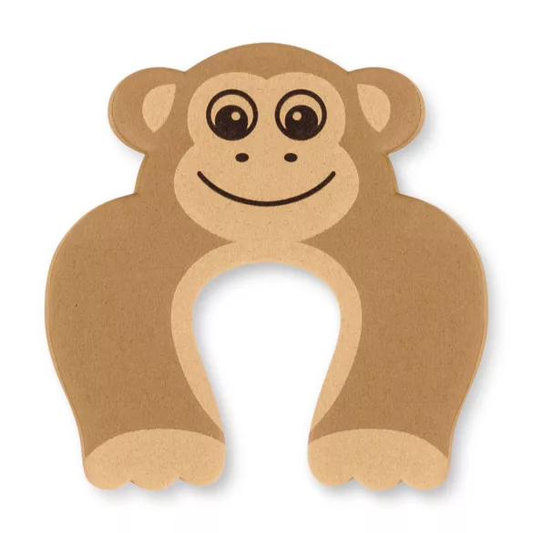 Ajtóütköző, Ricokids, 798600, többszínű, ujjbecsípődés-gátló, állatos figurák, 10, 5 x 10 cm, 7 db, UV-álló (TE798600)