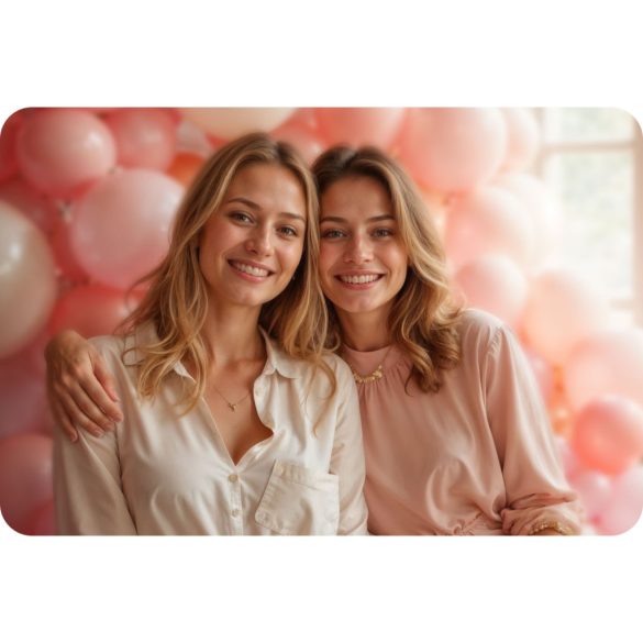 Hélium 30 db lufi felfújásához, Ricokids, rózsaszín, 0,2 m3 héliumtartály, 30 db vegyes színű lufival, 40 m szalag, egyszer használatos palack, hordozható, nyomáscsökkentővel