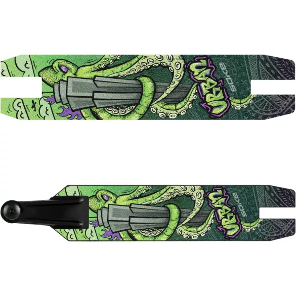Roller Gripszalag, SOKE EVO Octopus, polip minta, 47 x 10,5 cm, csiszolópapír felületű, SOKE EVO rollerekkel kompatibilis