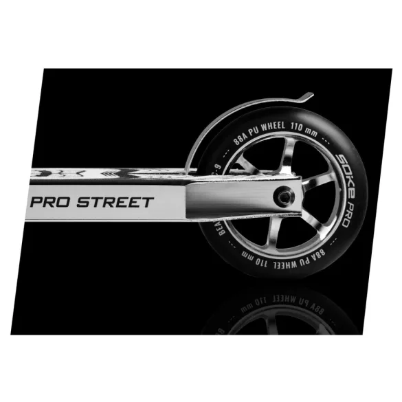Roller fék, SOKE PRO Street, ezüst, SOKE PRO modellekhez kompatibilis, tartós, strapabíró