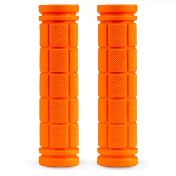 Roller kormánymarkolat, SOKE, narancssárga, 12,5 cm, 2 db, belső átmérő 2,2 cm, külső átmérő 3,2 cm puha tapintású, tartós, ütésálló végek