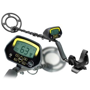 Fémdetektor, Cobra Tector CT-1032, fekete, 105-120 cm, 24 cm vízálló keresőfej, LCD kijelző, 3 hangjelzés, 4 beállítás, elemes (2 db 9V)