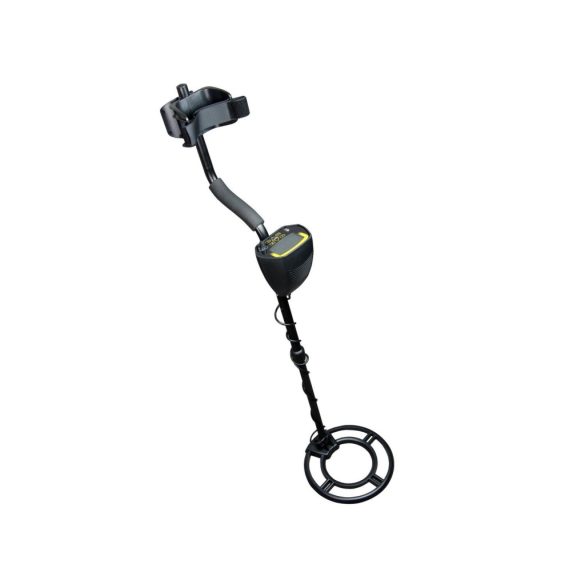 Fémdetektor, Cobra Tector CT-1032, fekete, 105-120 cm, 24 cm vízálló keresőfej, LCD kijelző, 3 hangjelzés, 4 beállítás, elemes (2 db 9V)