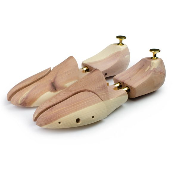 Cipőfa, Massido MAS-073637, cédrusfa, nedvszívó, formamegőrző, cédrus illatú, állítható, 36-37-es méret, 2 db