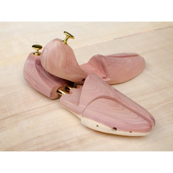 Cipőfa, Massido MAS-073637, cédrusfa, nedvszívó, formamegőrző, cédrus illatú, állítható, 36-37-es méret, 2 db