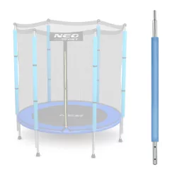   Trambulin oszlop, Neo-Sport, kék, magasság: 77 cm, külső védőhálóhoz, 140 cm trambulinokhoz, alsó elem