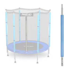 Trambulin oszlop, Neo-Sport, kék, magasság: 77 cm, külső védőhálóhoz, 140 cm trambulinokhoz, alsó elem