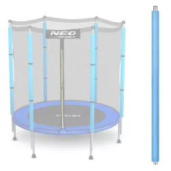   Trambulin oszlop, Neo-Sport, kék, magasság: 77 cm, külső védőhálóhoz, 140 cm trambulinokhoz, felső elem