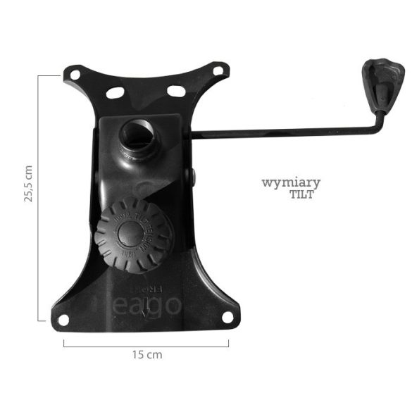 Szék billenőmechanika, Sofotel Tilt Nagy, nagyméretű, univerzális, fém szerkezet, hintáztatható és függőleges pozícióban rögzíthető, gázliftes székekhez