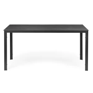 Kerti asztal, MultiGarden SAK-156, szürke, 156 × 78 cm, 6 személyes, magasság: 74 cm, fahatású műanyag asztallap, porszórt acél váz, teherbírás: 150 kg