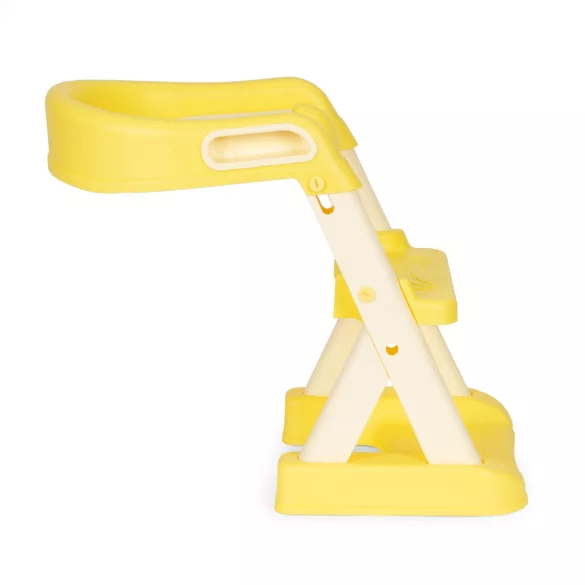 Gyerek WC-ülőke, ECOTOYS HA-P23S, sárga, lépcsővel, puha párnázott betéttel, csúszásgátló, univerzális, 6-36 hónapos korig
