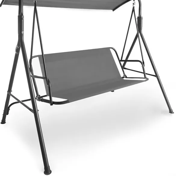 Hintaágy üléshuzat, MultiGarden FC-001, szürke, 120 x 93 cm, vízálló, időjárásálló, csúszásgátló