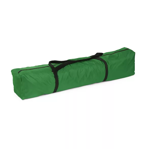 Kerti pavilon, MultiGarden PAW-3X3-A-GR, zöld, 3 x 3 m, fém vázzal, UV-álló és esőálló 210D PE ponyva, 2,5 m magassággal, hordtáskával