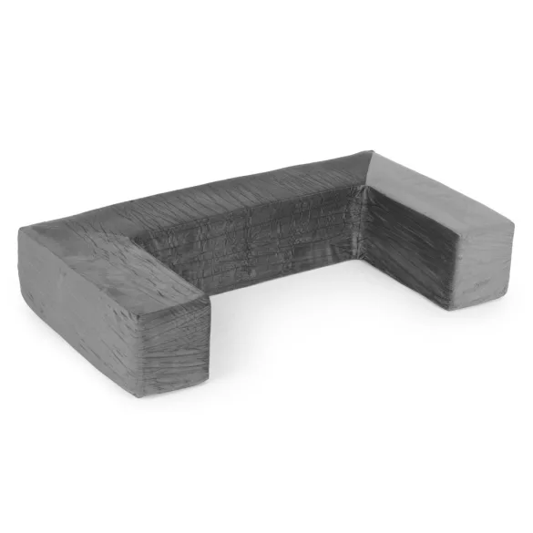 Gyerek moduláris fotel, ECOTOYS TMSRT-16-GY, szürke, 4 modul, levehető és mosható huzat, habszivacs, átalakítható, teherbírás: 80 kg