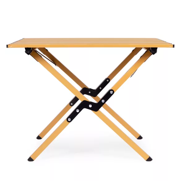 Kerti asztal, MultiGarden XLP130-12-2, 60 x 60 cm, összecsukható, magasság: 44 cm, hordtáskával, csúszásgátló lábak, teherbírás: 20 kg