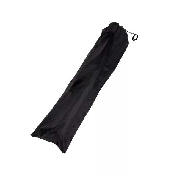 Kempingszék, MultiGarden ZRLA116, fekete, 86 x 54 x 90 cm, összecsukható, acél váz, fejtámla, pohártartó, hordtáskával, teherbírás: 120 kg