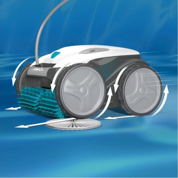 Zodiac Vortex 4WD Pro OV 5390 Elite automata vízalatti medence porszívó robot – prémiumfehér - 3 év garancia