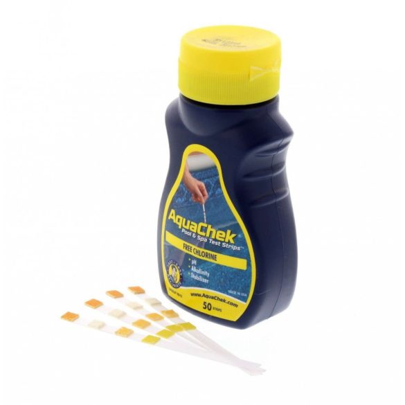 Aquachek pH Cl 50 db tesztcsík