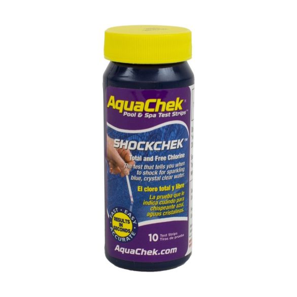 Aquachek Shockchek, 10 db tesztcsík