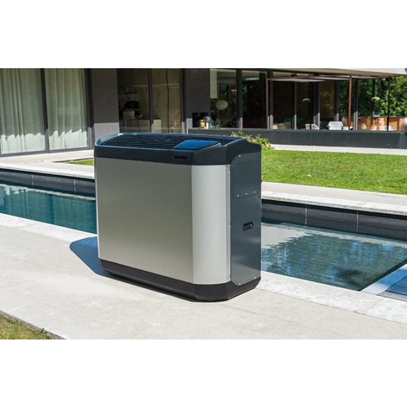 Zodiac Z400 iQ MD9 inverteres medence hőszivattyú, 24,4 kW, rozsdamentes, ezüst