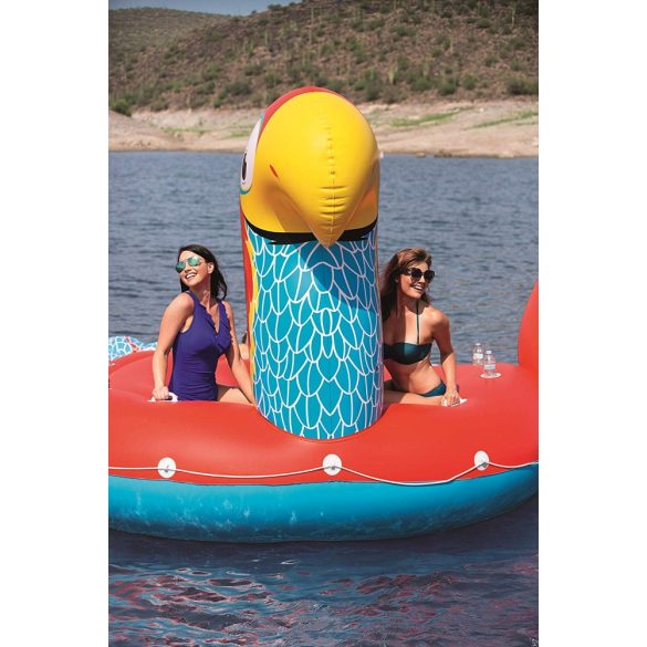BESTWAY felfújható úszósziget, papagáj alakú, 230 x 180cm (43227)