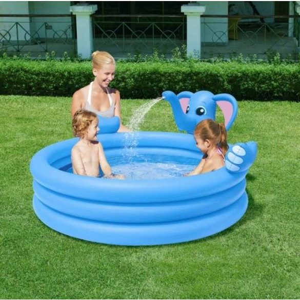 BESTWAY Elephant Play Pool elefántos pancsoló 152 x 152 x 74cm (53048)