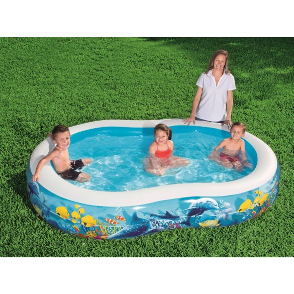BESTWAY Play Pool családi medence 262 x 157 x 46cm (54118)