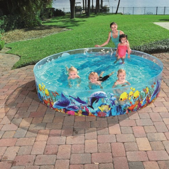 BESTWAY Fill n Fun Odyssey Pool medence D244 x 46cm (55031)