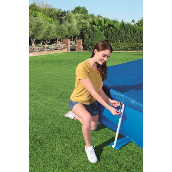 BESTWAY 2,59m x 1,7m csővázas medence védőtakaró (58105)