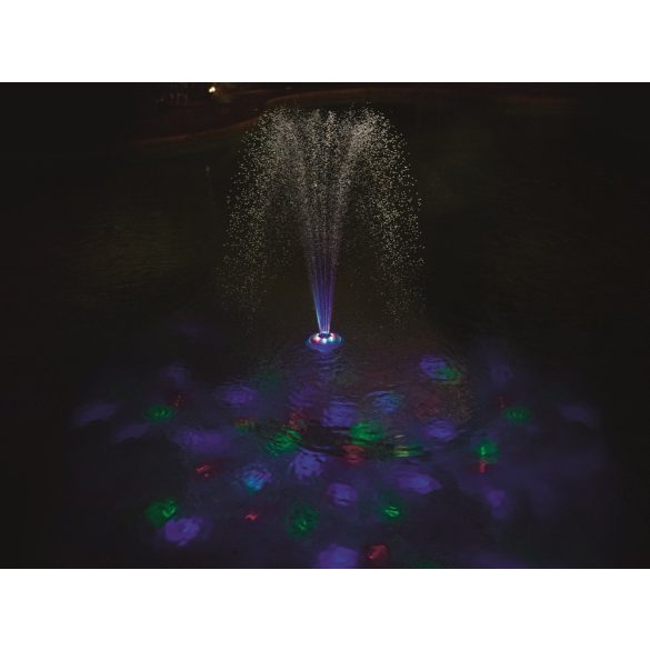 BESTWAY vízen úszó LED medence világítás és szökőkút (58493)