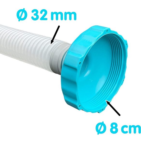 INTEX tömlőcsatlakozó B adapter, D40, i28000 szkimmerhez (11238A)