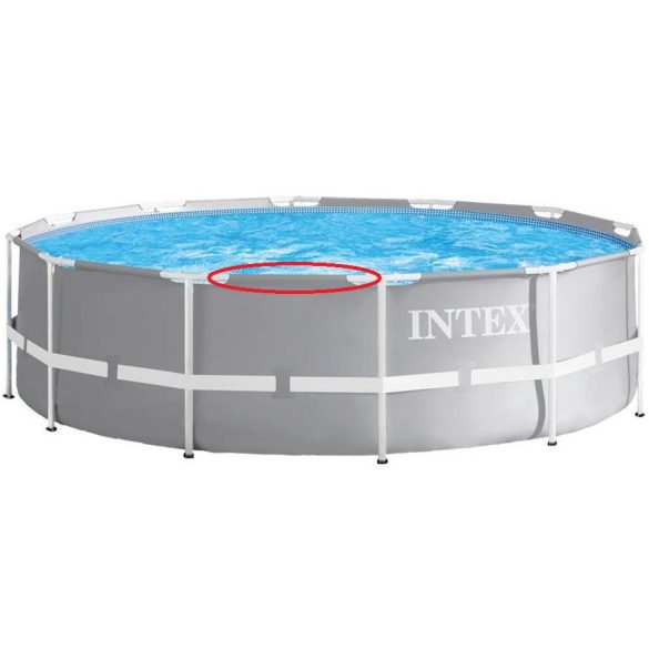 INTEX medence vízszintes keretelem, 305 és 366 cm széles kör alakú fémvázas medencékhez (12807)