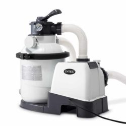   INTEX KrystalSand, Homokszűrős vízforgató, 10m3/h Sóbontó készülék ECO technológiával (26680)