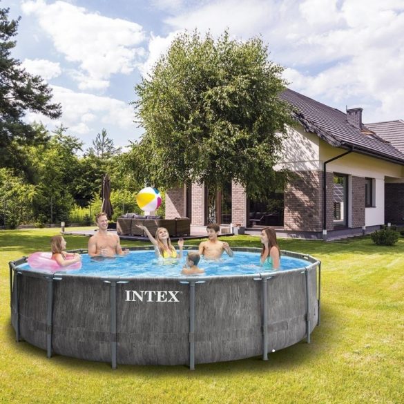 INTEX Greywood Prism Set medence 457 x 122 cm (26742)