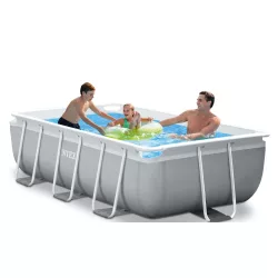   INTEX MetalPrism Set négyszögletű medence 300 x 175 x 80 cm (26784)