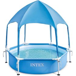 INTEX Metal medence 1,22m x 1,22m x 30cm, kék (57173)