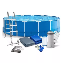 INTEX MetalPrism Set medence 457 x 122 cm (28242)