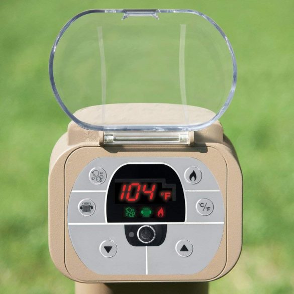 INTEX PureSPA Sahara Tan jacuzzi, 4 személyes, kerek, D196 x 71 cm, bézs / fehér (28426)