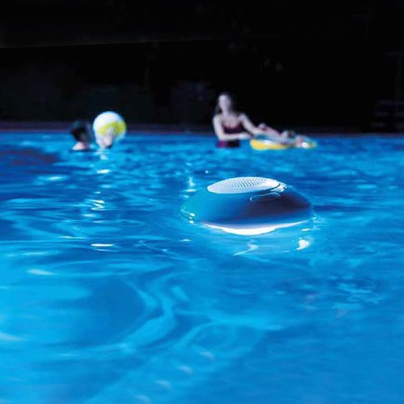 INTEX vízen úszó hangszóró és medence világítás (28625)