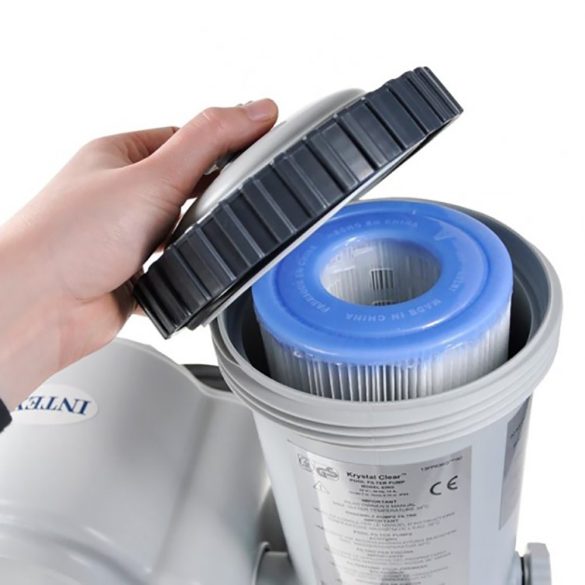 INTEX KrystalClear, Papírszűrős vízforgató 9,4m3/h (28634)