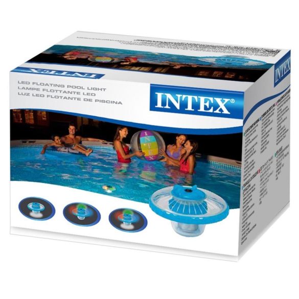 INTEX napelemes vízen úszó LED medence világítás (28695)