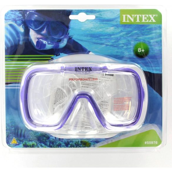 INTEX Wave Rider búvármaszk lila (55976)