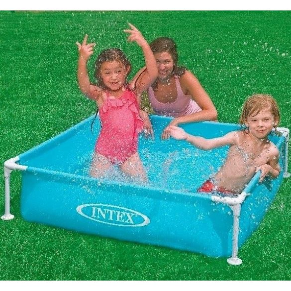 INTEX Metal medence 1,22m x 1,22m x 30cm, kék (57173)