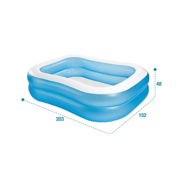 INTEX Family Swim Center medence 203 x 152 x 48cm (57180)