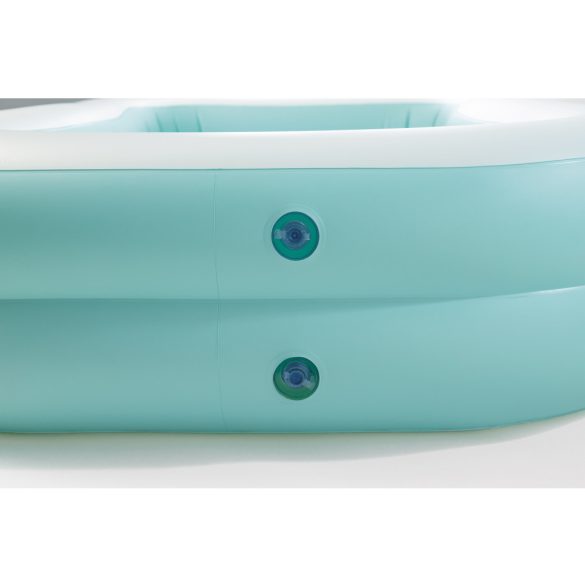 Családi medence, Intex Aqua Swim Center, 229 × 152 × 48 cm, kék, 600 literes, felfújható, puha oldalfalakkal (57181)