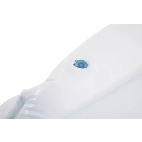 Gumimatrac, Intex, Axolotl, 109 × 94 × 14 cm, rózsaszín, axolotl formájú, fogantyúkkal (58159)