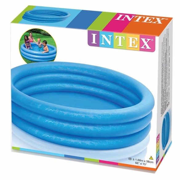INTEX pancsoló kék 3 gyűrűs, 168 x 38 cm (58446)
