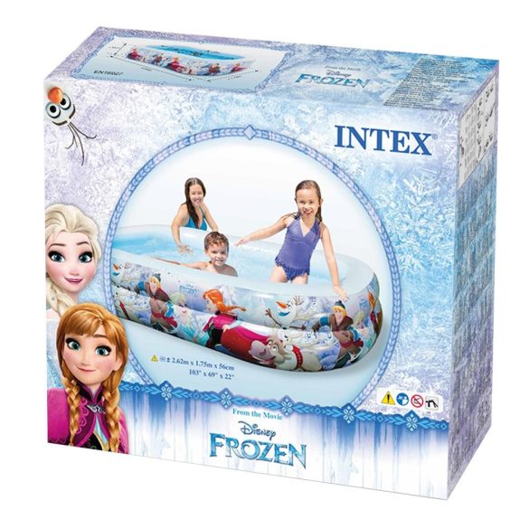 INTEX Frozen Jégvarázs Swim Center medence 262 x 175 x 56 cm (58469)