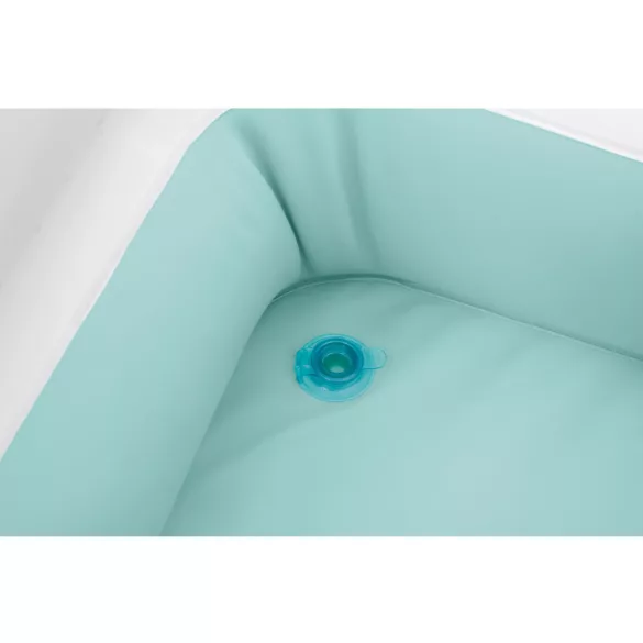 Családi medence, Intex Swim Center Family Lounge, 264 × 165 × 56 cm, kék, 780 literes, felfújható, beépített ülésekkel (58497)